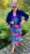 Sukienka 42/44  naturalna, plus size, całoroczna, elastyczna